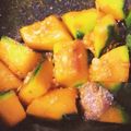 ka2mi0427's cooksnap of when they made かぼちゃのにんにくバター炒め.