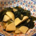 Hanachan13's cooksnap of when they made 超簡単！ 筍 ワカメ 若竹煮 お正月にも.