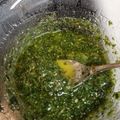 kyMicky's cooksnap of when they made 大葉のジェノベーゼソース.