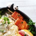 ❊プゥ❊'s cooksnap of when they made お弁当にポン♡ひと口 ナポリタンサンド♡.