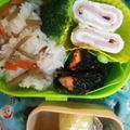 riezyriezy's cooksnap of when they made 卵白とハムの卵焼き☆.