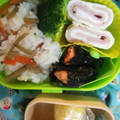 riezyriezy's cooksnap of when they made 卵白とハムの卵焼き☆.