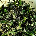 mmiom's cooksnap of when they made ほうれん草とひじきの胡麻和え♪お弁当にも.