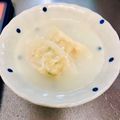 ねっちゃんっ's cooksnap of when they made 冷凍餃子をレンジで水餃子.