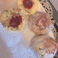 komugiko4's cooksnap of when they made HBで♡大葉とベーコンのパン.