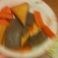 ゆみさん！'s cooksnap of when they made こんにゃくとにんじんの煮物.