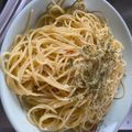 Sattoace's cooksnap of when they made にんにくチューブで！本格ペペロンチーノ.