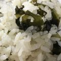 知＊華's cooksnap of when they made わかめご飯を塩麹で。.