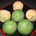 ゆーじぃ's cooksnap of when they made 春の香り☆よもぎ団子.
