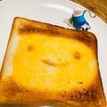 ゴンこま's cooksnap of when they made 簡単★キャラトースト★.