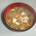 きらり流れ星's cooksnap of when they made エノキ茸と豆腐のお味噌汁.