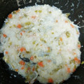 まり0105's cooksnap of when they made 卵としらすの五倍粥♥炊飯器で離乳食☆.
