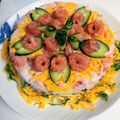 umcrm's cooksnap of when they made 簡単☆父の日や記念日などに✿ケーキ寿司✿.