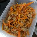 L9OUN0☆'s cooksnap of when they made 卵なし！にんじんしりしり.
