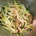 さくたぼ。's cooksnap of when they made ☆定番☆もやしときゅうりのナムル♪.