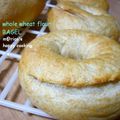 m@rico's cooksnap of when they made ３０％全粒粉入りベーグル3つ分.