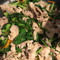 ナガサキさん's cooksnap of when they made かき菜と豚肉のさっぱり炒め.