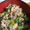 ネコのみさき's cooksnap of when they made めんつゆで簡単☆つゆだく豚丼.