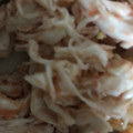 ma___111's cooksnap of when they made 簡単 鶏ささみ肉のレンジ蒸し 明太子和え.