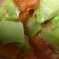 ma___111's cooksnap of when they made 人参とブロッコリーの茎 明太バター炒め.