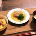 クックUFTATW☆'s cooksnap of when they made 冷凍ハンバーグあんかけソース.