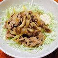 なおミール's cooksnap of when they made 豚こまの野菜たっぷり生姜焼き♪.