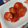 まな姫's cooksnap of when they made 三色プチトマトのバジル風味マリネ.