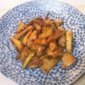 aoyuzu's cooksnap of when they made ＊鶏肉と長いもの甘辛炒め＊.