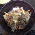 与志田塁's cooksnap of when they made 簡単肉豆腐.