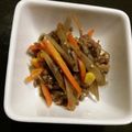 世界の中心's cooksnap of when they made きんぴらごぼう.