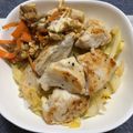 ヨッチこ's cooksnap of when they made 男の料理☆超簡単ネギ塩チキン丼.