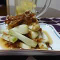 ダイナマイト漆黒's cooksnap of when they made 沖縄島野菜、島らっきょうの鰹節あえ.