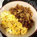 Aoi♡udai's cooksnap of when they made 簡単10分☆和食朝食ランチ弁当そぼろ丼♪.