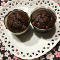 vanbi's cooksnap of when they made ホットケーキミックスでチョコマフィン.