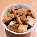 ラリー＆サラ's cooksnap of when they made めんつゆで簡単！鶏ごぼうと厚揚げの煮物.