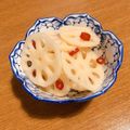 nanana20's cooksnap of when they made レンジで簡単♪れんこんピクルス.