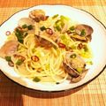 melly__25's cooksnap of when they made 簡単！アサリパスタ.