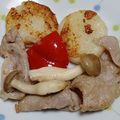 ＡＫＡＲＵ（わむし）'s cooksnap of when they made 豚こま・長芋・パプリカの塩レモン風炒め♪.