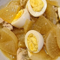 マテちゃ's cooksnap of when they made 鶏肉と大根とたまごの煮物.
