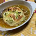 jh2vty's cooksnap of when they made ふわとろ肉まんのスープグラタン♪.
