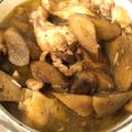 akml☆cook's cooksnap of when they made 簡単☆圧力鍋☆鶏手羽元とごぼうの照り煮.