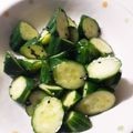オアシス☆彡's cooksnap of when they made 簡単♪おつまみに♪ごま塩きゅうり.