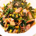 オアシス☆彡's cooksnap of when they made ほうれん草とベーコンのバター醤油ソテー.