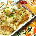 キョク's cooksnap of when they made 懐かしのスプーンで食べる「カツ玉ライス」.