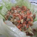 miyuki12's cooksnap of when they made 鮭フレークと納豆のレタス包み.