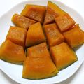 kiraka's cooksnap of when they made 超簡単！幼児期にも使えるかぼちゃの煮物.