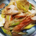 クック2SI6IC☆'s cooksnap of when they made 大好評！ちくわとネギのニンニクバター炒め.