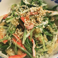 YUKIKI☆'s cooksnap of when they made 簡単箸休め＊水菜とカニカマのおろし和え.