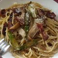 ﾊｯﾋﾟｰﾐﾆｰ's cooksnap of when they made アスパラとベーコンのチーズクリームパスタ.