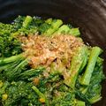 ポメリー's cooksnap of when they made お出汁でいただく菜の花のおひたし。.